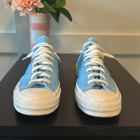 Comme des Garçons PLAY x Chuck 70 Low 'Bright Blue' - Picture 2 of 7